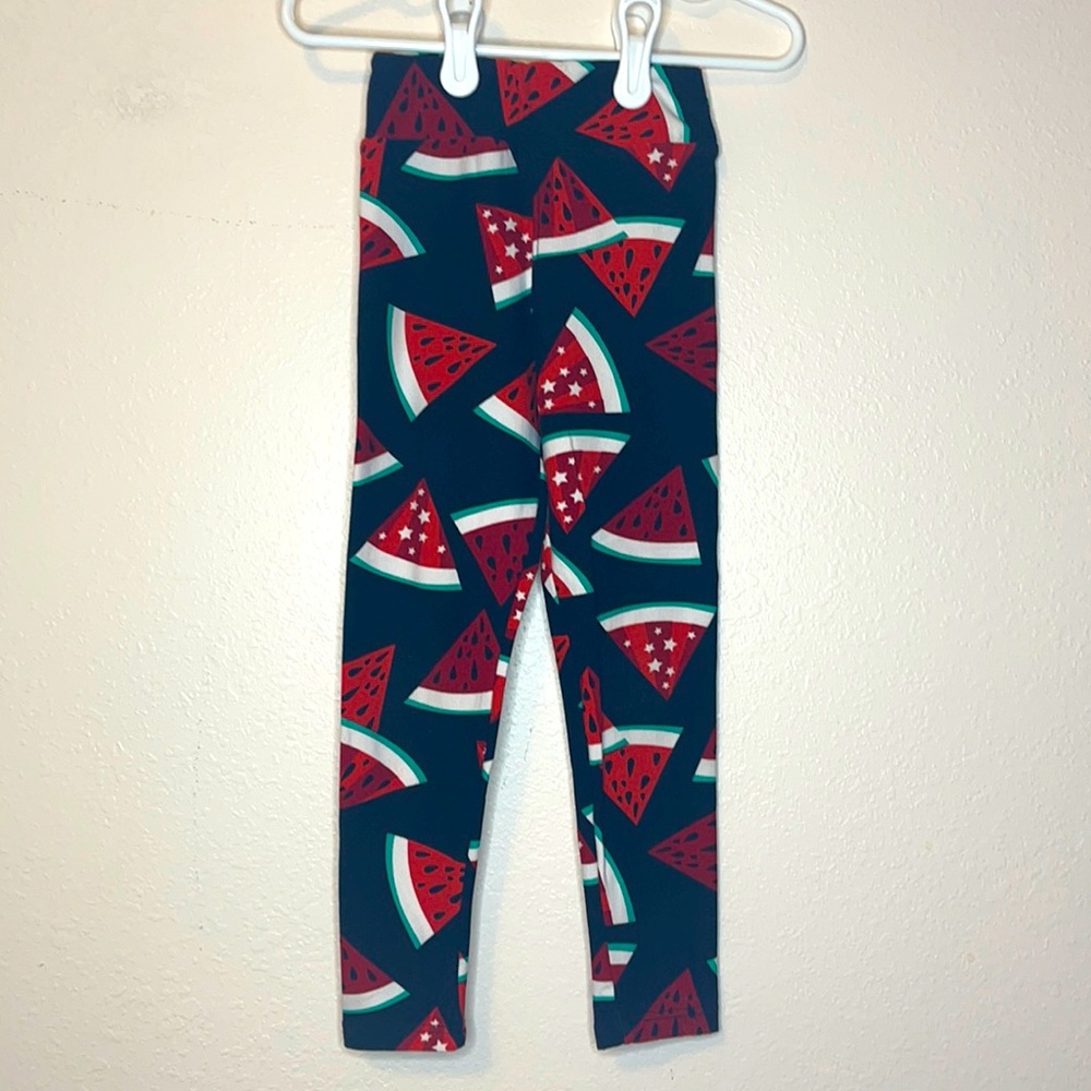LuLaRoe Watermelon 🍉 Leggings Size S/M